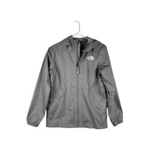 The North Face Dryvent Youth Boys L 14/16 Rain jacket Zip Up Windbreaker Hooded